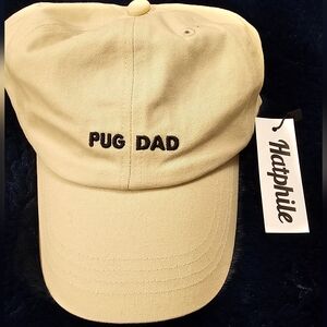 HatPhile Pre-Washed Soft Baseball Cap for Pug Dad